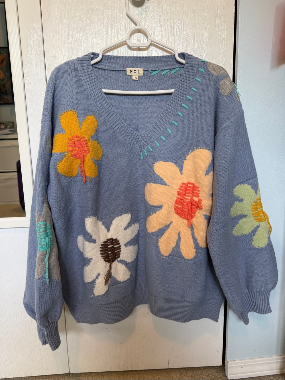 Three Bird Nest Knit Sweater